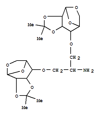 1-{[(1R,2S,6R)-4,4-二甲基-3,5,10,11-四氧杂三环[6.2.1.02,6]十一烷-7-基]氧基}-3-{[(1S,2R,6S)-4,4-二甲基-3,5,10,11-四氧杂三环[6.2.1.02,6]十一烷-7-基]氧基}-2-丙胺