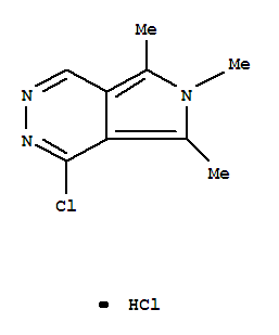 1-氯-5,6,7-三甲基-6H-吡咯并[3,4-d]吡嗪盐酸盐