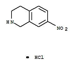 7-硝基-1,2,3,4-四氢异喹啉盐酸盐