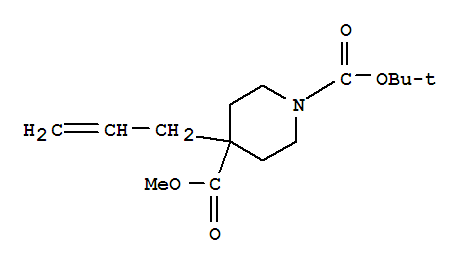 1-叔丁氧羰基-4-烯丙基-4-哌啶甲酸甲酯