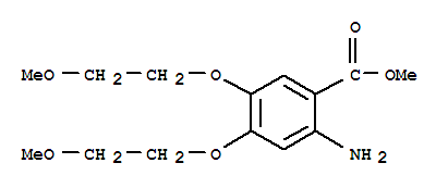 4,5-二(2-甲氧基乙氧基)-2-氨基苯甲酸甲酯