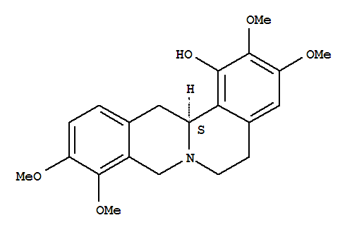 2,3,9,10-四甲氧基-13aalpha-小檗因-1-醇