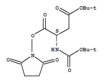 N-叔丁氧羰基-L-天门冬氨酸 4-叔丁酯 1-羟基琥珀酰亚胺酯