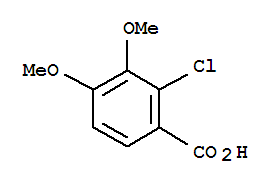 2-氯-3,4-二甲氧基苯甲酸