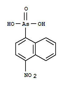 (4-硝基萘-1-基)砷酸