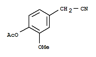 2-甲氧基-4-(氰甲基)苯基乙酸酯
