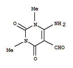6－胺－1,3－二甲基－2,4－二羰基－1,2,3,4－四氢哌啶－5－甲醛