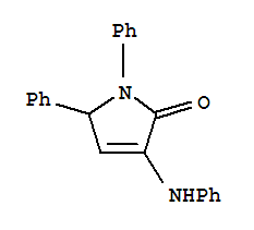 3-苯胺基-1,5-二苯基-5H-吡咯-2-酮