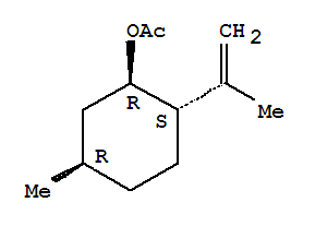 [1R-(1α,2β,5α)]-5-甲基-2-(1-甲乙烯基)环己醇乙酸酯