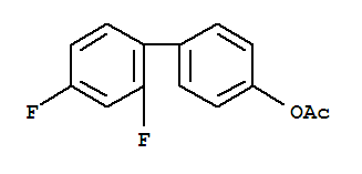2',4'-二氟[1,1'-联苯]-4-基乙酸酯