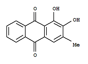1,2-二羟基-3-甲基蒽醌对照品(标准品) | 602-63-1