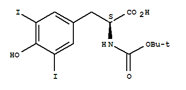 N-叔丁氧羰基-3,5-二碘-L-酪氨酸