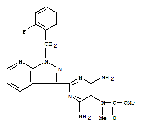 N-[4,6-二氨基-2-[1-[(2-氟苯基)甲基]-1H-吡唑并[3,4-b]吡啶-3-基]-5-嘧啶基]-N-甲基氨基甲酸甲酯