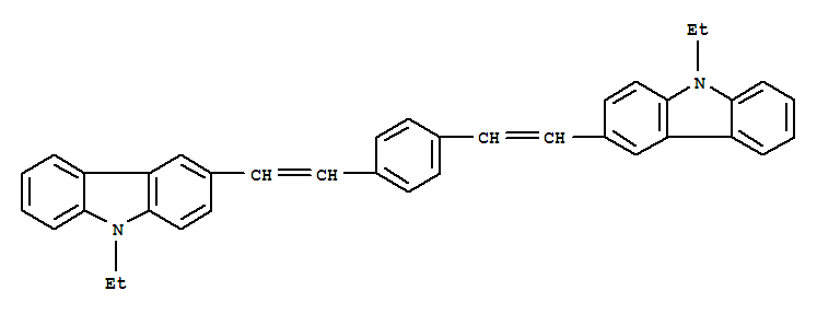 1,4-双[2-(9-乙基咔唑-3-基)乙烯基]苯
