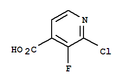 2-氯-3-氟异烟酸
