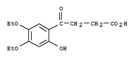 3-(2'-羟基-4',5'-二乙氧基苯甲酰基)丙酸