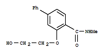 2-(beta-羟基乙氧基)-N-甲基-4-苯基苯甲酰胺
