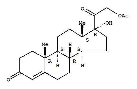 孕甾-4-烯-17α,21-二醇-3,20-二酮-21-醋酸酯（氢化可的松杂质）