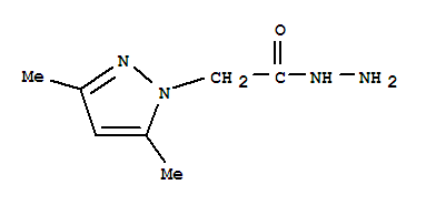 1H-吡唑-1-acetic 酸, 3,5-二甲基-, (酰)肼