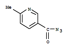 6-甲基-3-吡啶羰基叠氮化物