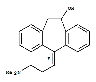 (±)-E-5-[3-(二甲氨基)丙叉基]-10.11-二氢-5H-二苯并[a,d]环庚烯-10-醇