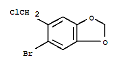 5-溴-6-氯甲基-1,3-苯并二氧戊环