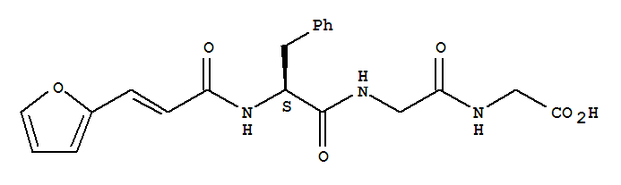 N-[3-(2-呋喃基)丙烯酰]-L-苯丙氨酰甘氨酰甘氨酸 346190