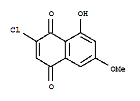 3-氯-5-羟基-7-甲氧基萘醌