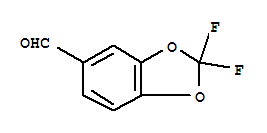 2,2-二氟-5-甲酰苯并二噁茂 168821
