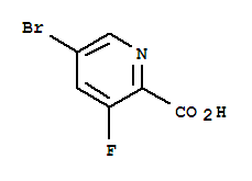 5-溴-3-氟吡啶-2-羧酸(669066-91-5)