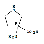 (3R)-3-氨基吡咯烷-3-羧酸