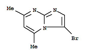 3-溴-5,7-二甲基咪唑并[1,2-a]嘧啶