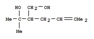 3-甲基-2-(3-甲基丁-2-烯基)丁烷-1,3-二醇