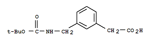 N-叔丁氧羰基-(3-氨基甲基苯基)乙酸