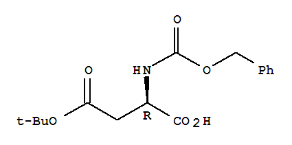 Cbz-D-天冬氨酸 4-叔丁酯一水物