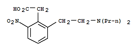 2-(2-N,N-二丙基氨基乙基)-6-硝基苯乙酸