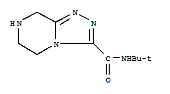 N-(1,1-二甲基乙基)-5,6,7,8-四氢-1,2,4-噻唑并[4,3-a]吡嗪-3-羧胺