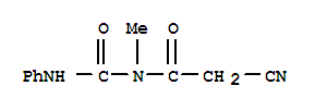 1-(2-氰基乙酰基)-1-甲基-3-苯脲