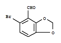 5-溴-1,3-苯并二氧戊环-4-甲醛