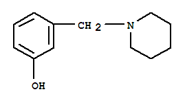 3-(1-哌啶基甲基)苯酚