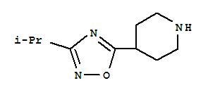 4-(3-异丙基-1,2,4-恶二唑-5-基)哌啶