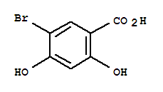 5-溴-2,4-二羟基苯酸