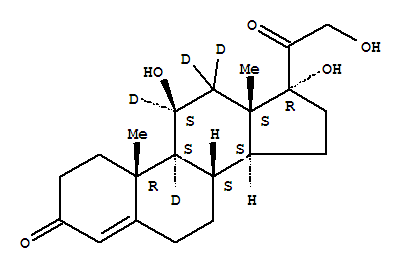 氢化可的松-[D4]氘代同位素[内标]Hydrocortisone-9,11,12,12-d4