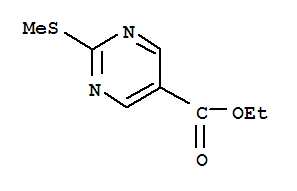 2-甲硫基-5-嘧啶甲酸乙酯