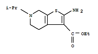 2-氨基-6-异丙基-4,5,6,7-四氢噻吩并-[2,3-c]吡啶-3-羧酸乙酯