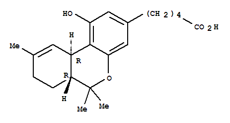 5-[(6aR,10aR)-1-羟基-6,6,9-三甲基-6a,7,8,10a-四氢-6H-苯并[c]苯并吡喃-3-基]戊酸