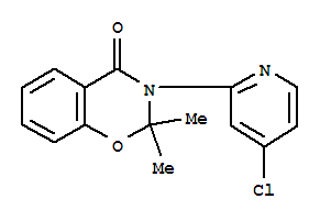 3-(4-氯-2-吡啶)-2,3-二氢-2,2-二甲基-4H-1,3-苯并噁嗪-4-酮