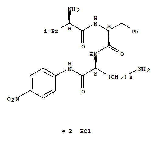 D-缬氨酰苯丙氨酰赖氨酰对硝基苯胺二盐酸盐