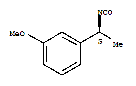 (S)-(-)-1-(3-甲氧基苯基)乙基 异氰酸酯