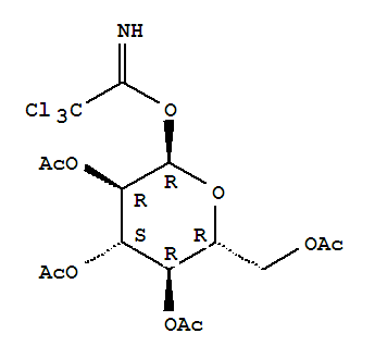2,3,4,6-四邻乙酰基-alpha-d-吡喃葡萄糖三氯乙酰胺